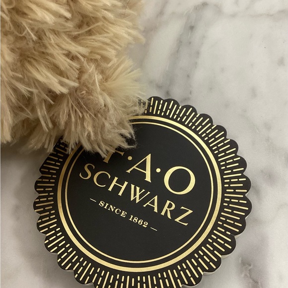 F. A. O. Schwarz 17” Anniversary Bear. - Picture 4 of 5